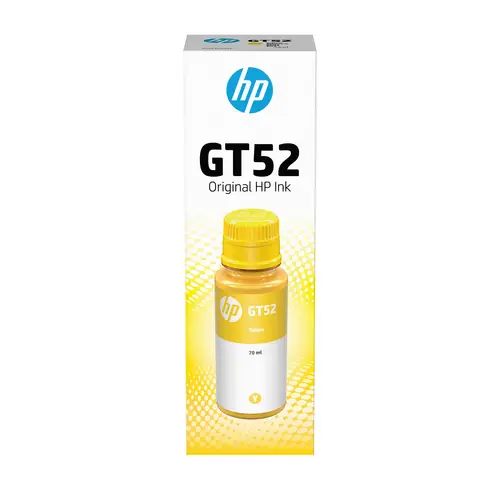 Botella de Tinta Original GT52 amarilla - Imagen 1