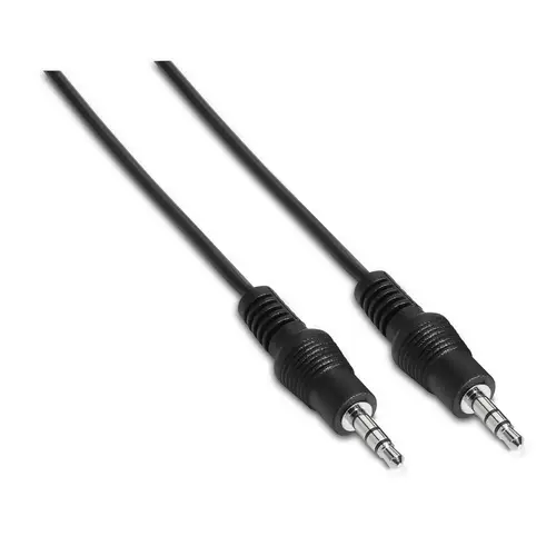 A128-0141 cable de audio 0,3 m 3,5mm Negro - Imagen 1