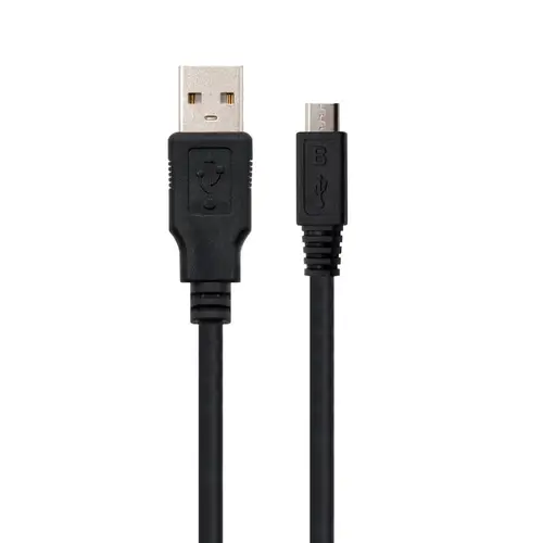 EC1020 cable USB USB 2.0 1,8 m USB A Micro-USB A Negro - Imagen 1