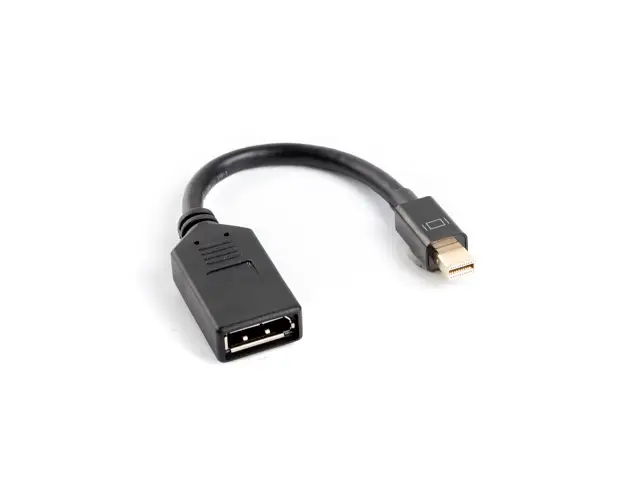 AD-0003-BK cable DisplayPort 0,12 m Mini DisplayPort Negro
