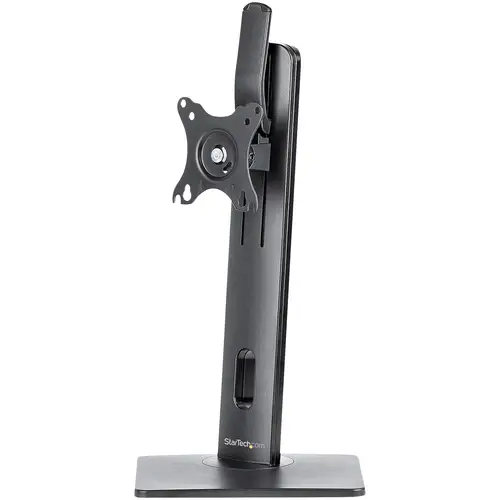 Soporte para un Monitor - Base para Monitor con Ajuste de Altura - para Monitores VESA de hasta 32" (7kg) - Soporte Ergonómico para Escritorio - con Inclinación/Giro/Rotación - Imagen 2