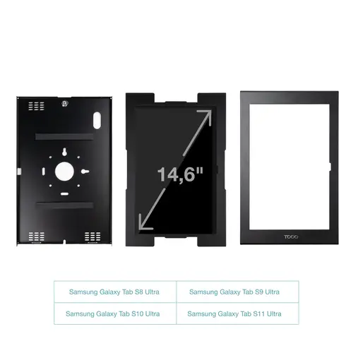 Marco Antirrobo para Tablets de 14,6, Negro - Imagen 3