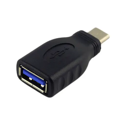 A108-0323 cambiador de género para cable USB-C USB-A Negro - Imagen 2