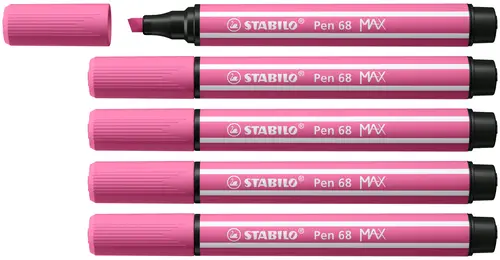 Pen 68 MAX rotulador Rosa 5 pieza(s) - Imagen 1