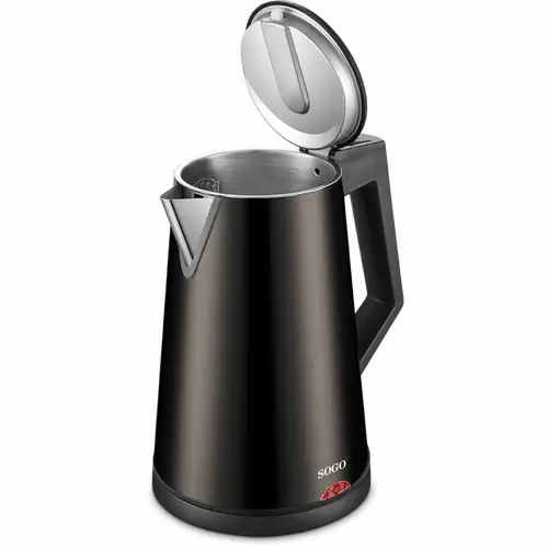 KET-SS-7705 tetera eléctrica 1,7 L Negro - Imagen 2