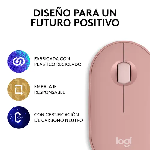 910-007014 ratón Viajes Ambidextro RF Wireless + Bluetooth Óptico 4000 DPI - Imagen 17