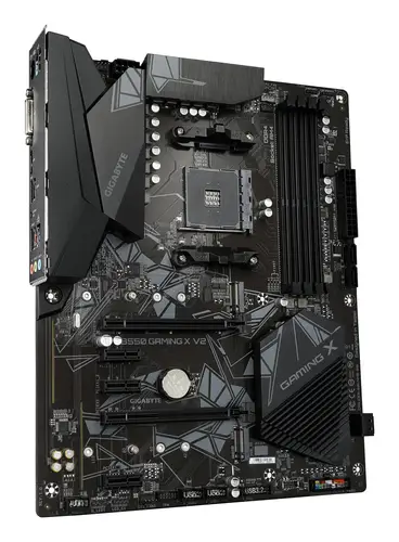 B550 Gaming X V2 Placa base - Procesadores AMD Ryzen 5000, VRM de 10+3 fases, hasta 4733 MHz DDR4, 1xPCIe 4.0 + 1xPCIe 3.0 M.2, LAN 1GbE, USB 3.2 Gen 2 - Imagen 3