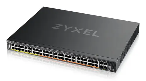 XMG2230-52HP Gestionado L2/L3 2.5G Ethernet (100/1000/2500) Energía sobre Ethernet (PoE) 1U Negro - Imagen 1