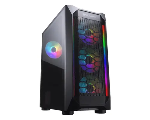 CGR-5VM6B-MESH-G-RGB Midi Tower Negro - Imagen 1