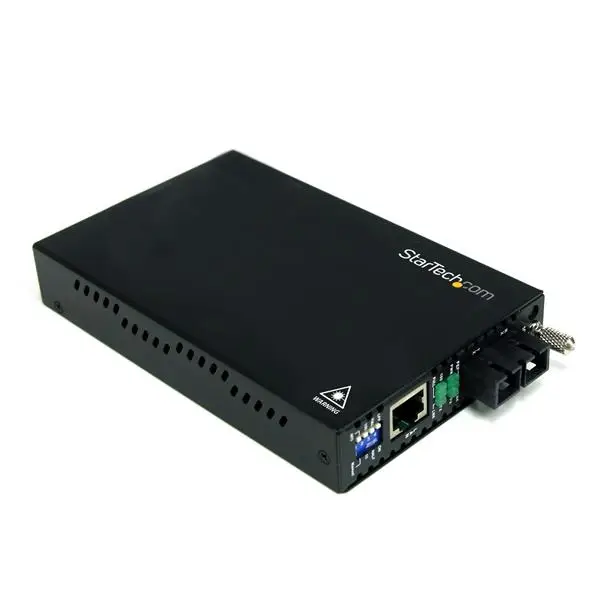Conversor de Medios Ethernet 10/100 Mbps a Fibra Multi Modo Conec..