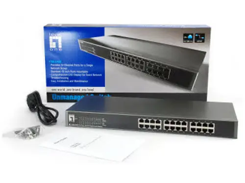 FSW-2450 switch No administrado Fast Ethernet (10/100) Negro - Imagen 5