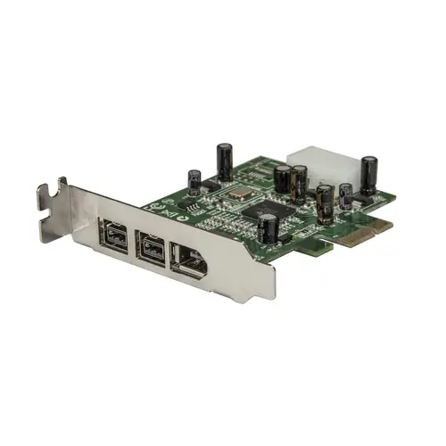 Adaptador Tarjeta FireWire PCI-Express Bajo Perfil de 2 Puertos F/W 800 y 1 Puerto F/W 400 - Imagen 1