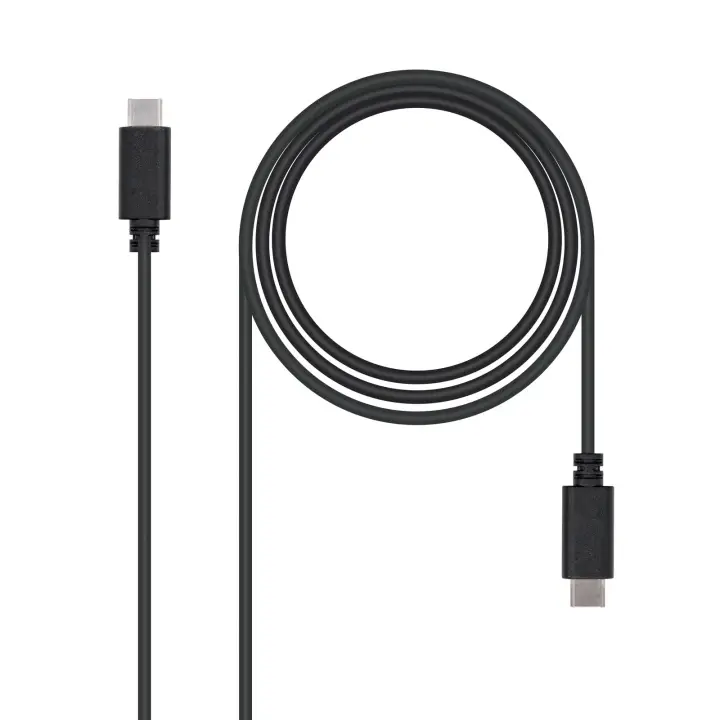 USB 2.0, 1m cable USB USB C Negro