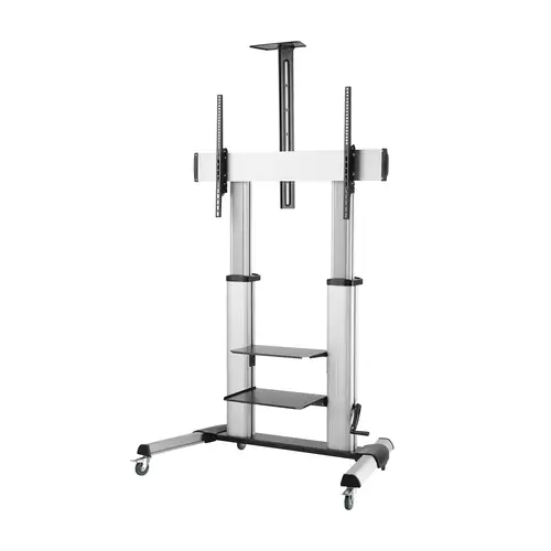 FT100TE-125 soporte para pantalla de señalización 2,54 m (100") Negro, Plata - Imagen 3