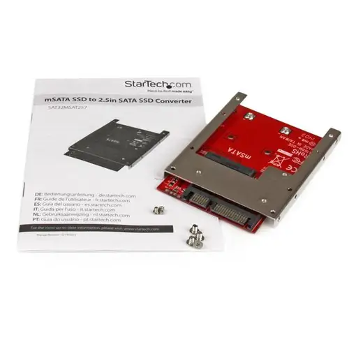 Adaptador Conversor de SSD mSATA a SATA de 2,5 Pulgadas - Convertidor - Imagen 4
