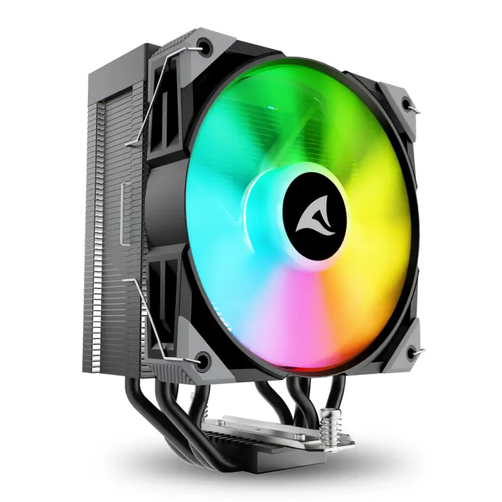 A40 RGB Procesador Refrigerador de aire 12 cm Negro 1 pieza(s)