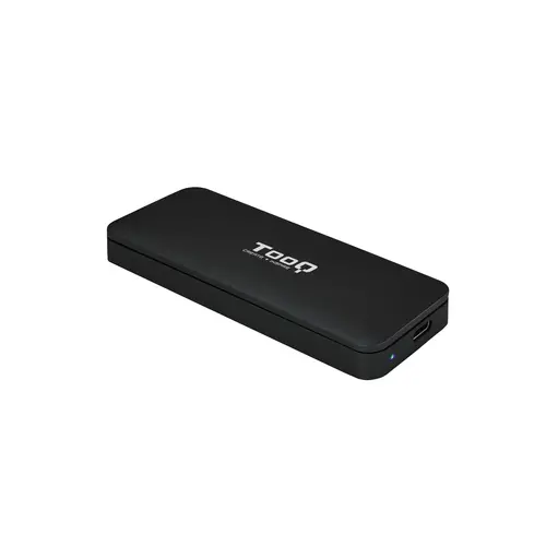 TQE-2280B caja para disco duro externo Caja externa para unidad de estado sólido (SSD) Negro M.2 - Imagen 1