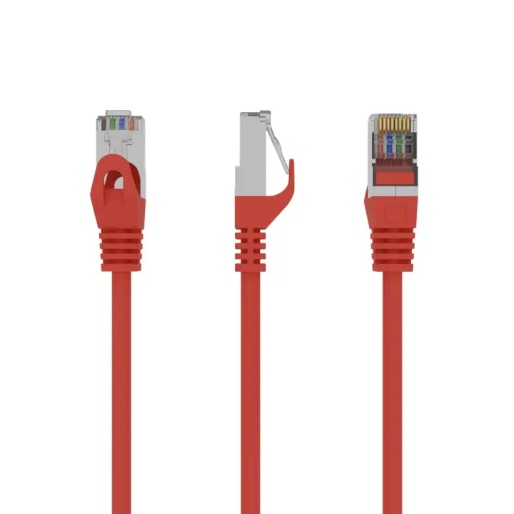 PP6-0.5M/R cable de red Rojo 0,5 m Cat6 F/UTP (FTP)