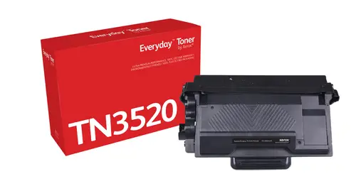 Everyday El tóner Everyday Negro de Xerox es compatible con Brother TN3520, Capacidad ultra - Imagen 1