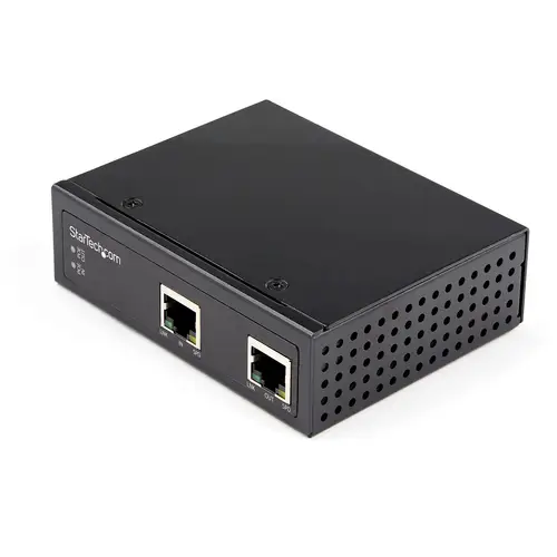 Extensor Alargador Industrial Ethernet PoE Tipo Industrial de 1 Puerto Gigabit PoE++ de 60W 802.3bt - 100m (POEEXT1G60W) - Imagen 1