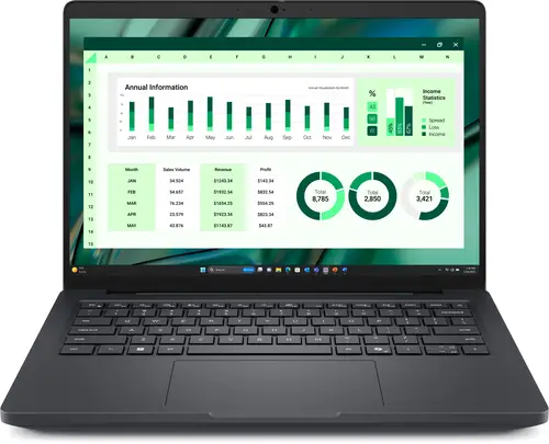 Pro Max 14 MC14250 Intel Core Ultra 7 265H Estación de trabajo móvil 35,6 cm (14") Full HD+ 16 GB LPDDR5x-SDRAM 512 GB SSD NVIDIA RTX PRO 500 Blackwell Wi-Fi 7 (802.11be) Windows 11 Pro Español Negro - Imagen 1
