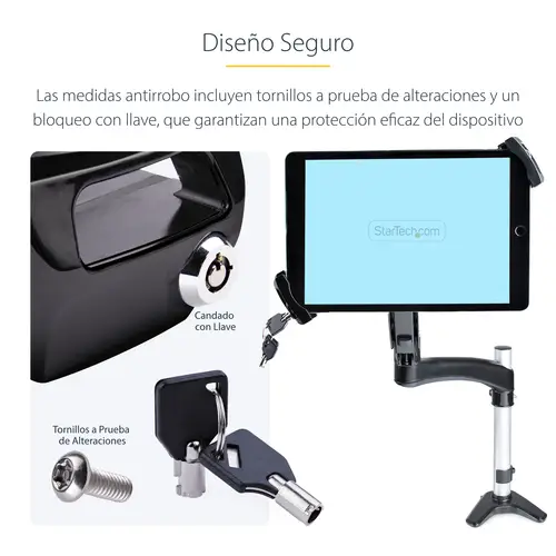 TABLET-VESA-ADAPTER soporte Soporte pasivo Tablet/UMPC Negro - Imagen 15