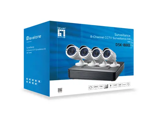 DSK-8001 kit de videovigilancia Alámbrico 8 canales - Imagen 2