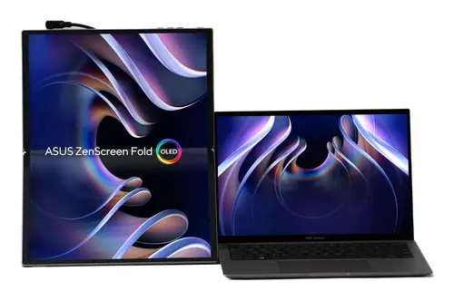ZenScreen Fold OLED MQ17QH pantalla para PC 43,9 cm (17.3") 2560 x 1920 Pixeles Quad HD Plata - Imagen 5