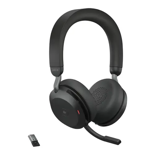 Evolve2 75 Auriculares Inalámbrico Diadema Oficina/Centro de llamadas Bluetooth Base de carga Negro - Imagen 3