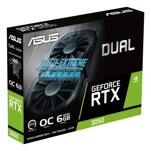 Dual -RTX3050-O6G NVIDIA GeForce RTX 3050 6 GB GDDR6 - Imagen 9
