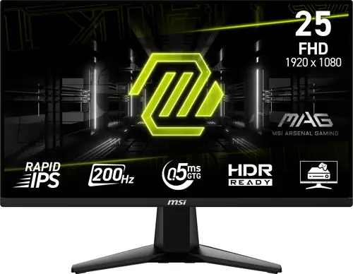 MAG 255F E20 pantalla para PC 62,2 cm (24.5") 1920 x 1080 Pixeles Full HD LCD Negro - Imagen 2