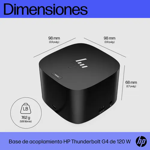 Base de acoplamiento Thunderbolt G4 120 W - Imagen 7