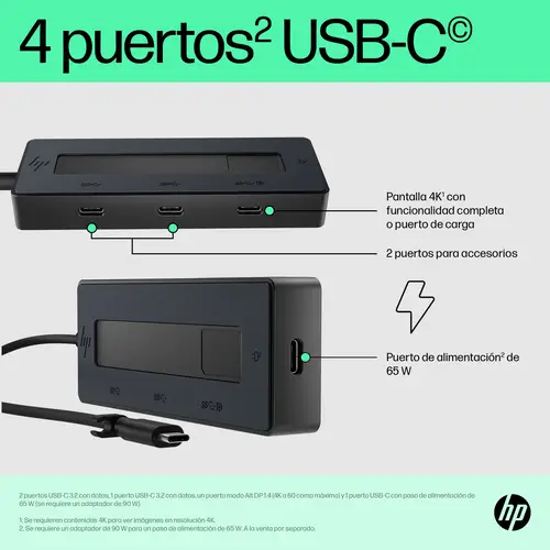 Concentrador multipuerto USB-C 4K de - Imagen 7