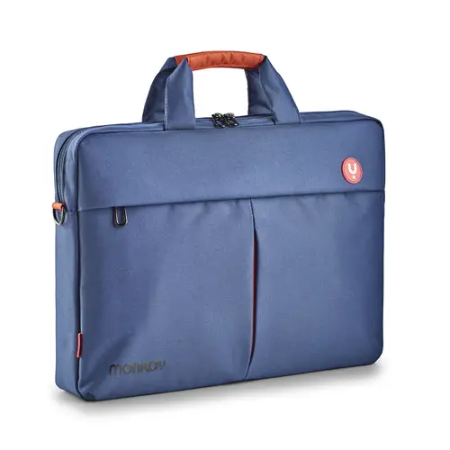 SEAMAN maletines para portátil 39,6 cm (15.6") Bandolera Azul - Imagen 1
