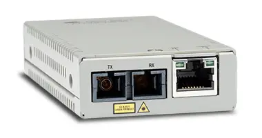 AT-MMC200LX/SC-TAA-60 convertidor de medio 100 Mbit/s 1310 nm Gris