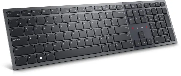 KB900 teclado Oficina RF Wireless + Bluetooth QWERTY Español Grafito