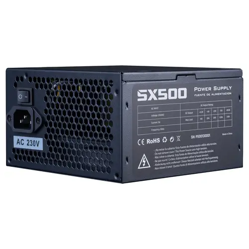 PSX500 Bulk unidad de fuente de alimentación 500 W 20+4 pin ATX ATX Negro - Imagen 2