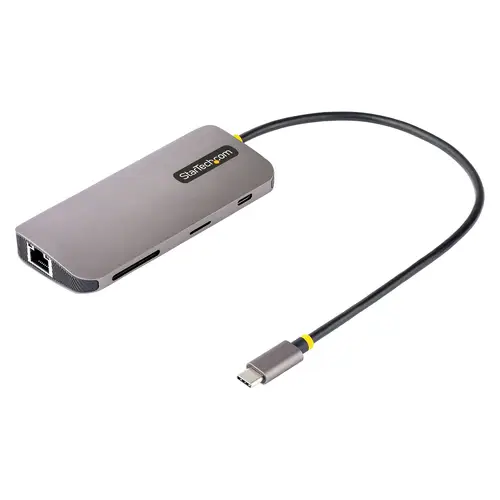 Adaptador Multipuertos USB C de Vídeo 4K a 60Hz, con Hub de 3 Puertos USB-A de 5Gbps, Entrega de Alimentación USB de 100W, Red Ethernet, SD/microSD, Cable de 30cm - Imagen 8