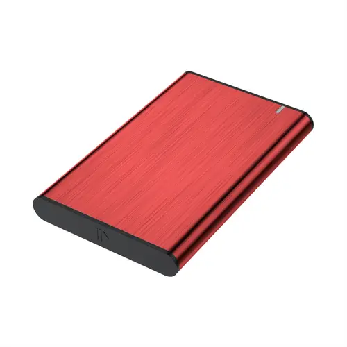 Caja Externa 2,5" ASE-2525RED 9.5mm SATA a USB 3.0/USB3.1 Gen1, Rojo - Imagen 2