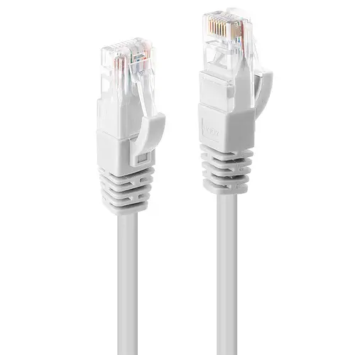 48097 cable de red Blanco 10 m Cat6 U/UTP (UTP) - Imagen 1
