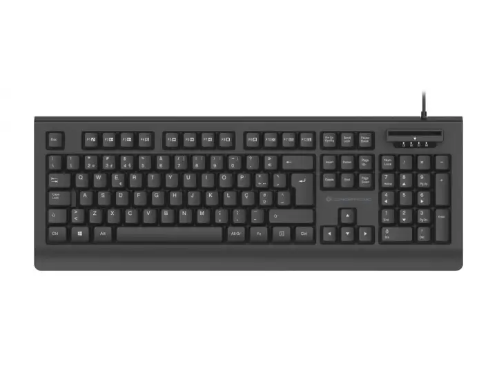 KAYNE01ES teclado Oficina USB QWERTY Español Negro