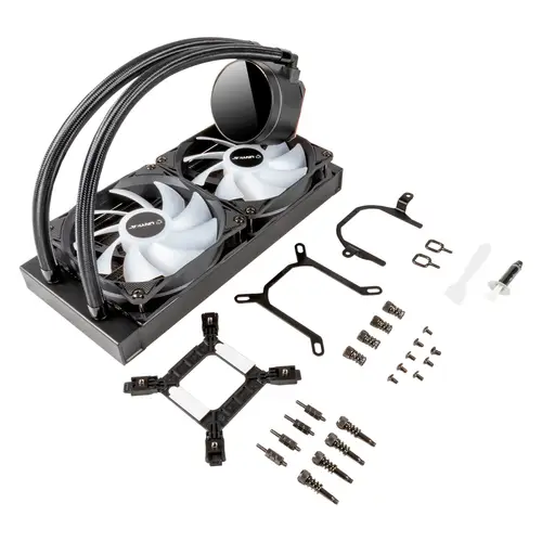 AquaStorm 240 Procesador Sistema de refrigeración líquida todo en uno 12 cm Negro 1 pieza(s) - Imagen 3