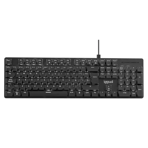 Teclado USB mecánico CK-MECHA-105T negro - Imagen 1
