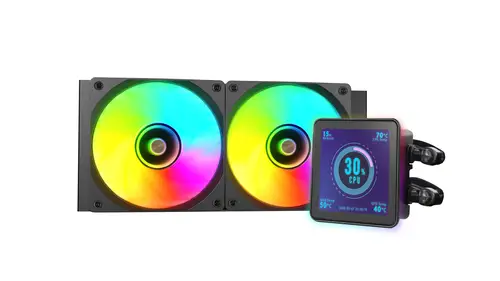 ML-VISIONPRO240 Procesador Sistema de refrigeración líquida todo en uno 12 cm Negro 1 pieza(s) - Imagen 5