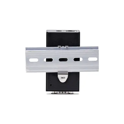 Adaptador Serie a Ethernet - Conversor RJ45 LAN IP a DB9 RS232 - Servidor de Dispositivos Serie Remotos de 1 Puerto PoE 802.3af - Carcasa de Metal - Pared o Carril DIN - TAA - Imagen 7