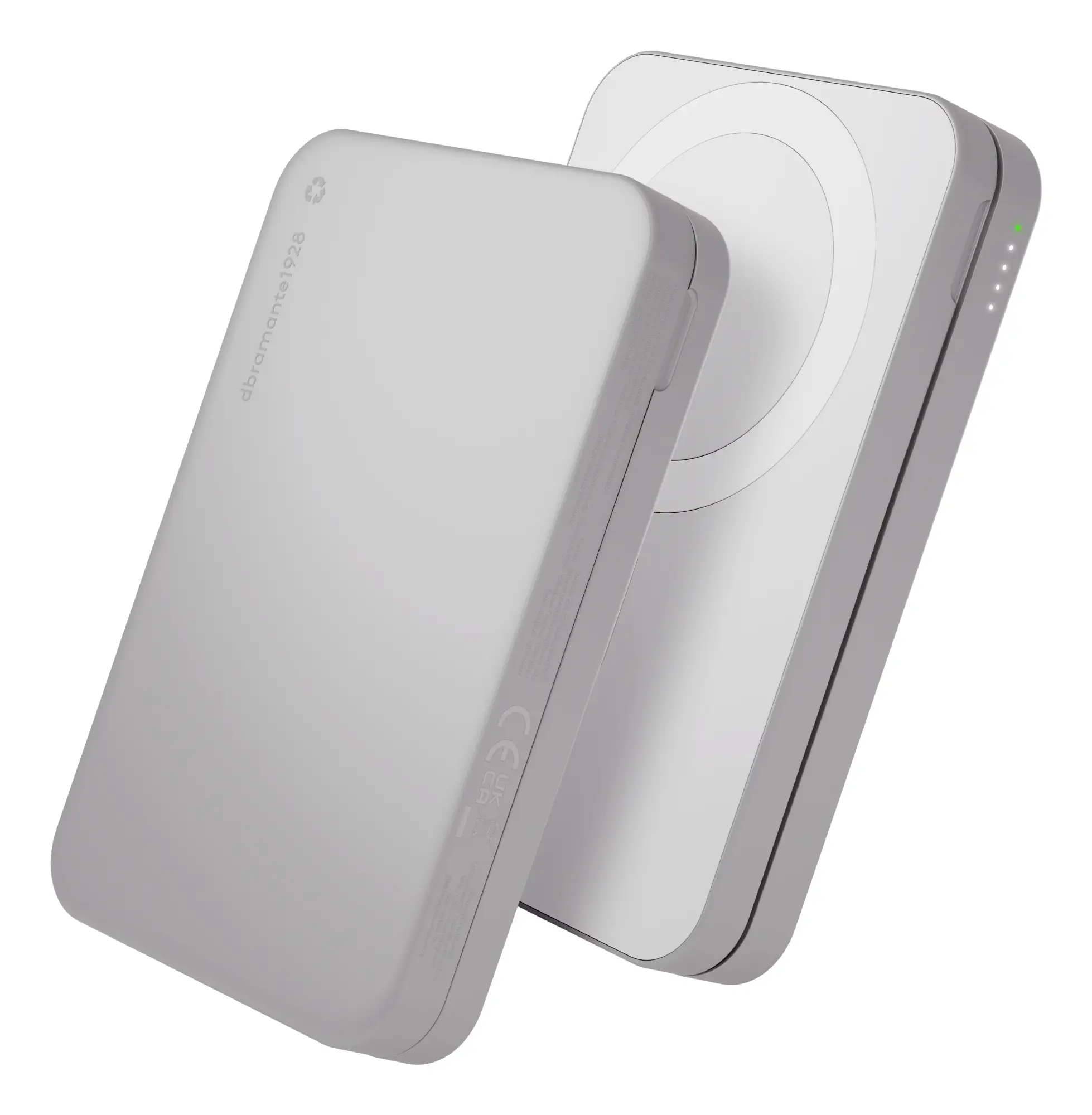 CP08ACWH7275 batería externa 8000 mAh Cargador inalámbrico Alum..