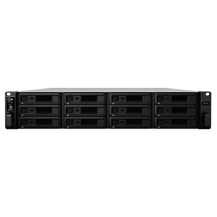 RackStation RS3618xs NAS Bastidor (2U) Intel® Xeon® D D-1521 8 GB DDR4 DiskStation Manager Negro