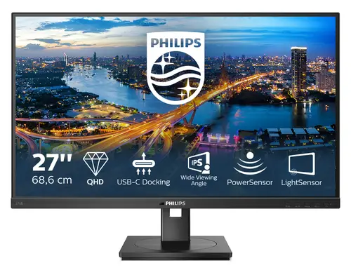276B1/00 pantalla para PC 68,6 cm (27") 2560 x 1440 Pixeles Full HD LED Negro - Imagen 2