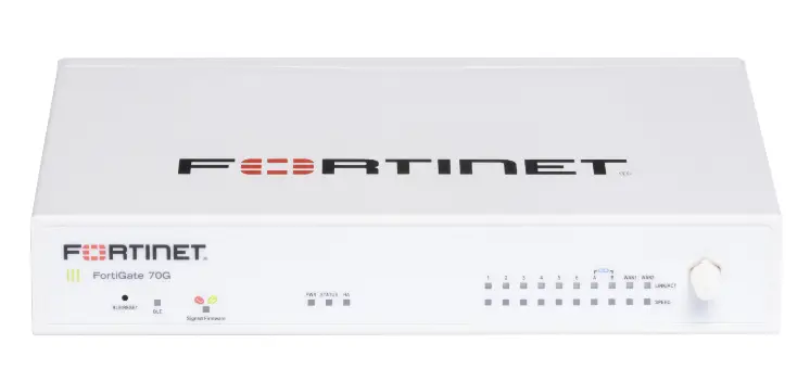 FortiGate 70G cortafuegos (hardware) Escritorio 10 Gbit/s
