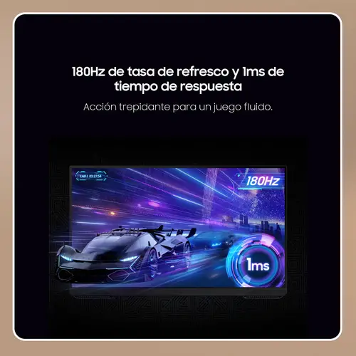 Monitor Gaming 27" Odyssey G5 G5F1 QHD 180Hz Plano - Imagen 3